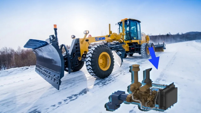 徐工平地機專為除雪打造的工作裝置 徐工平地機專為除雪打造的工作裝置