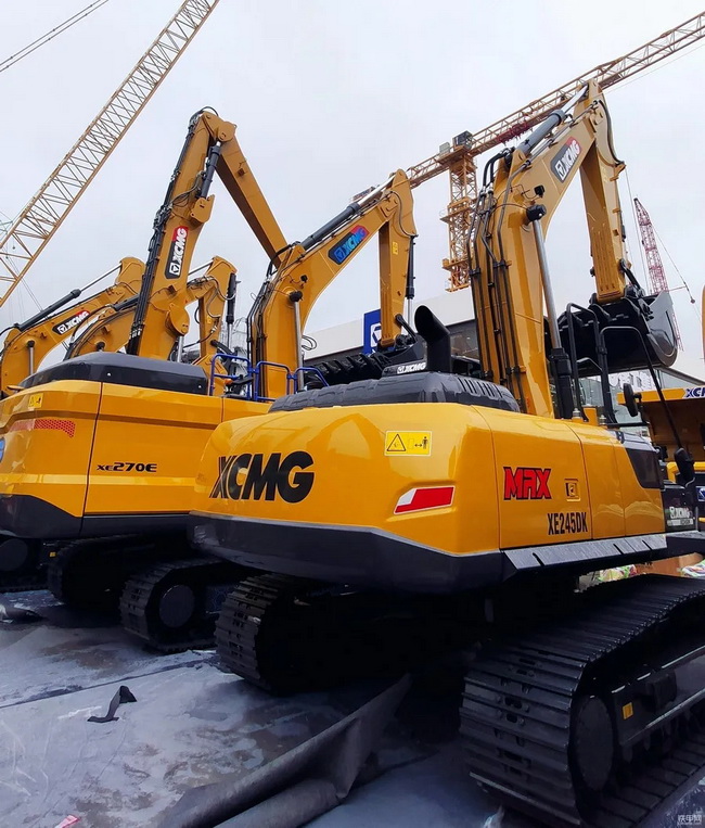 大噸位純電動挖機(jī)XE270E、新款徐工XE245DK挖掘機(jī)