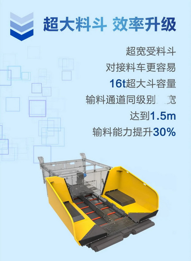 徐工RP1355T攤鋪機超大料斗效率升級