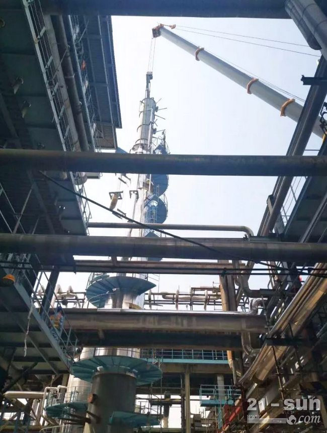 徐工QAY650起重機專用風電臂頭工況設計